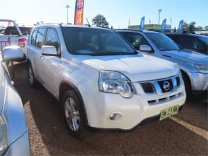 2013 Nissan X-Trail T31 Series V ST-L 2WD White 1 Speed Constant Variable Wagon
