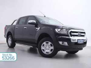 2018 Ford Ranger PX MkII MY18 XLT 3.2 (4x4) Black 6 Speed Automatic Double Cab Pick Up