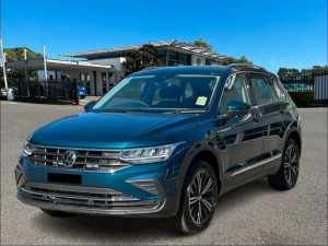 2024 Volkswagen Tiguan 5N MY24 132TSI Life DSG 4MOTION Blue 7 Speed Sports Automatic Dual Clutch Mascot Rockdale Area Preview