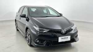 2017 Toyota Corolla ZRE182R ZR S-CVT Black 7 Speed Constant Variable Hatchback