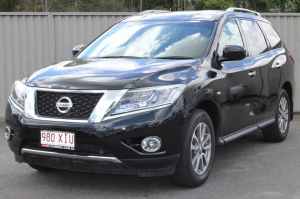 2015 Nissan Pathfinder R52 MY15 ST X-tronic 4WD Black 1 Speed Constant Variable Wagon