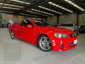 2011 Holden Ute VE II MY12 SV6 Red 6 Speed Manual Utility