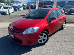2011 Toyota Corolla ZRE152R MY11 Conquest Red 4 Speed Automatic Hatchback