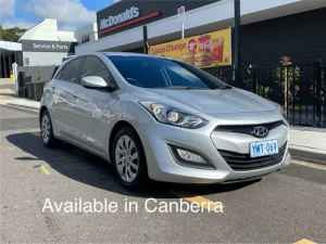 2013 Hyundai i30 GD Active Silver 6 Speed Sports Automatic Hatchback