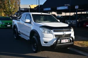 2013 Holden Colorado RG LX (4x4) White 6 Speed Automatic Space Cab Chassis