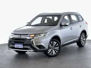 2019 Mitsubishi Outlander ZL MY19 ES AWD Silver, Chrome 6 Speed Constant Variable Wagon