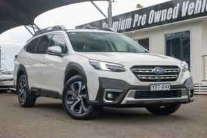 2021 Subaru Outback B7A MY21 AWD Touring CVT White 8 Speed Constant Variable Wagon North Gosford Gosford Area Preview