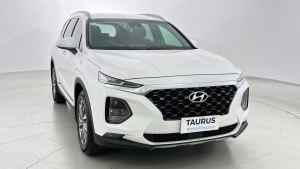 2019 Hyundai Santa Fe TM MY19 Elite White 8 Speed Sports Automatic SUV