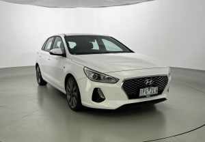 2018 Hyundai i30 PD MY18 SR White 6 Speed Manual Hatchback