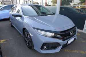 2019 Honda Civic 10th Gen MY18 VTi-LX Grey 1 Speed Constant Variable Hatchback
