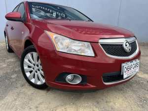 2011 Holden Cruze JG CDX Red 6 Speed Automatic Sedan Hoppers Crossing Wyndham Area Preview