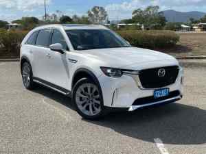 2023 Mazda CX-90 KK D50e Skyactiv-Drive i-ACTIV AWD GT White 8 Speed Sports Automatic Single Clutch Garbutt Townsville City Preview