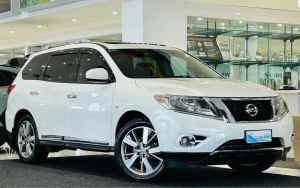 2015 Nissan Pathfinder R52 MY15 Ti X-tronic 4WD White 1 Speed Constant Variable Wagon