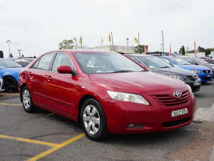 2007 Toyota Camry ACV40R Altise Red 5 Speed Automatic Sedan Minchinbury Blacktown Area Preview