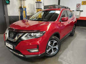 2017 Nissan X-Trail T32 ST (FWD) Red Continuous Variable Wagon