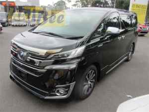 2016 Toyota Vellfire AYH30W Hybrid Black Constant Variable Wagon Dandenong Greater Dandenong Preview