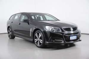 2015 Holden Commodore VF MY15 SV6 Storm Black 6 Speed Automatic Sportswagon