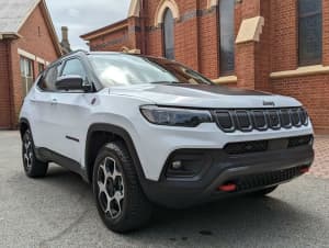 2023 Jeep Compass M6 MY23 Trailhawk White 9 Speed Automatic Wagon Thebarton West Torrens Area Preview