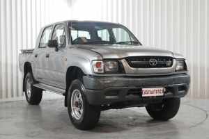 2004 Toyota Hilux VZN167R MY02 Silver 4 Speed Automatic Utility