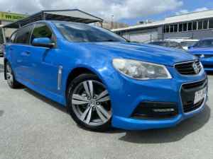 2014 Holden Commodore VF MY15 SV6 Sportwagon Blue 6 Speed Sports Automatic Wagon