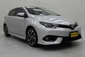 2017 Toyota Corolla ZRE182R ZR S-CVT Silver 7 Speed Constant Variable Hatchback