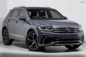 2023 Volkswagen Tiguan 5N MY23 147TDI R-Line DSG 4MOTION Grey 7 Speed Sports Automatic Dual Clutch Greenslopes Brisbane South West Preview