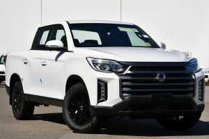 2023 Ssangyong Musso Q261 MY24 Ultimate Lux White Pearl 6 Speed Automatic Crew Cab Pickup