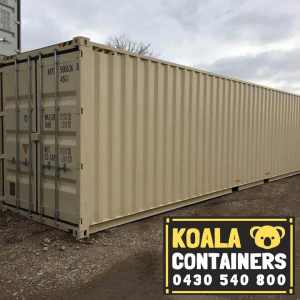 40 Foot High Cube New Build Shipping Containers - Toowoomba Torrington Toowoomba City Preview