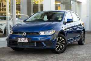 2023 Volkswagen Polo AE MY23 85TSI DSG Life Blue 7 Speed Sports Automatic Dual Clutch Hatchback