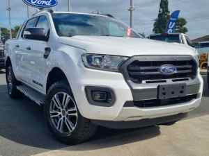 2021 Ford Ranger PX MkIII 2021.75MY Wildtrak White 10 Speed Sports Automatic Double Cab Pick Up