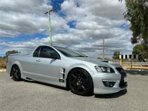 2010 Holden Special Vehicles Maloo E3 R8 Silver, Chrome 6 Speed Manual Utility