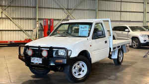 2000 Holden Rodeo TF R9 DX White 5 Speed Manual Cab Chassis
