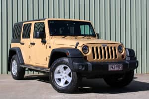 2014 Jeep Wrangler JK MY2014 Unlimited Sport Yellow 5 Speed Automatic Softtop