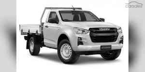2023 Isuzu D-MAX RG MY23 SX White 6 Speed Manual Cab Chassis Burwood Whitehorse Area Preview