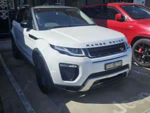 2017 Land Rover Range Rover Evoque L538 MY18 SE Dynamic White 9 Speed Sports Automatic Wagon