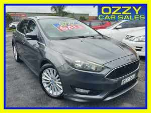 2015 Ford Focus LZ Sport Grey 6 Speed Automatic Hatchback