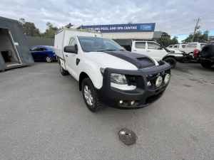 2014 Ford Ranger PX XL 3.2 (4x4) White 6 Speed Manual Cab Chassis Werribee Wyndham Area Preview