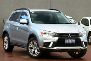 2018 Mitsubishi ASX XC MY19 ES 2WD Silver 1 Speed Constant Variable Wagon