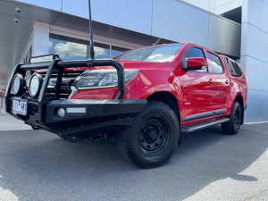 2017 Holden Colorado RG MY17 LS Pickup Crew Cab Red 6 Speed Sports Automatic Utility