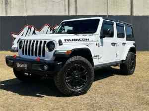2021 Jeep Wrangler JL MY21 V2 Unlimited Rubicon White 8 Speed Automatic Hardtop