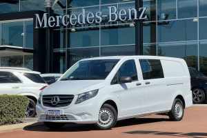 2021 Mercedes-Benz Vito 447 MY21 116CDI LWB 7G-Tronic + White 7 Speed Sports Automatic Van Bentley Canning Area Preview