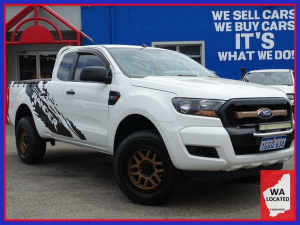 2017 Ford Ranger PX MkII XL Hi-Rider White 6 Speed Sports Automatic Cab Chassis
