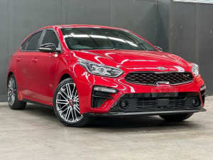 2021 Kia Cerato BD MY21 GT DCT Red 7 Speed Sports Automatic Dual Clutch Hatchback