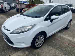 2009 Ford Fiesta WS LX White 5 Speed Manual Hatchback Morayfield Caboolture Area Preview