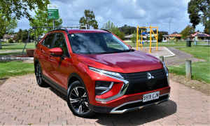 2021 Mitsubishi Eclipse Cross YB MY22 Aspire 2WD Red 8 Speed Constant Variable Wagon