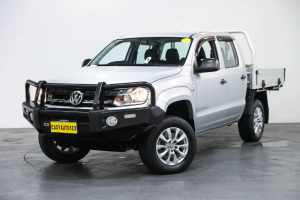 2020 Volkswagen Amarok 2H MY20 TDI550 V6 Core 4Motion Silver 8 Speed Automatic Dual Cab Utility