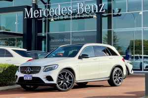 2019 Mercedes-Benz GLC-Class X253 809MY GLC43 AMG 9G-Tronic 4MATIC White 9 Speed Sports Automatic Bentley Canning Area Preview