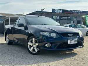 2011 Ford Falcon FG XR6 Super Cab Blue 6 Speed Sports Automatic Cab Chassis