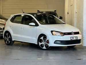 2012 Volkswagen Polo 6R MY13 GTI DSG White 7 Speed Sports Automatic Dual Clutch Hatchback