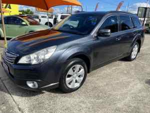 2010 Subaru Outback B5A MY11 2.5i Lineartronic AWD Black 6 Speed Constant Variable Wagon Morayfield Caboolture Area Preview